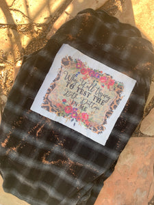 Test the Beth in Me Flannel