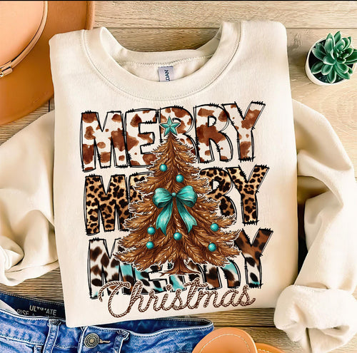 Western Turquoise Christmas