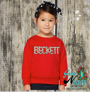 Christmas Cake Doodle Sweatshirt