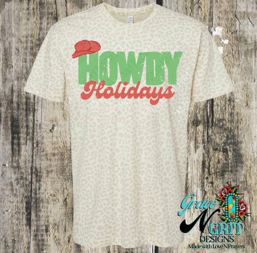 Howdy Holidays Tee