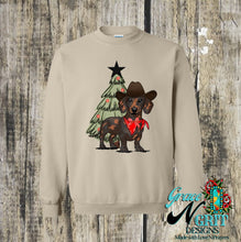 Load image into Gallery viewer, Howdy Christmas Weenie Sweatshirt