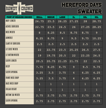 Load image into Gallery viewer, Hereford Days Sweater